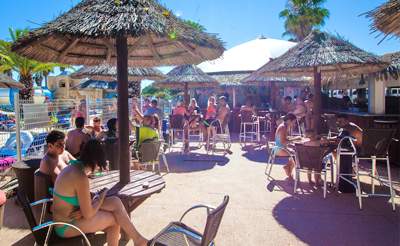 snack bar du camping pour les familles