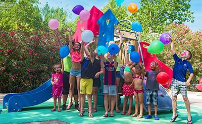 Camping avec club enfant