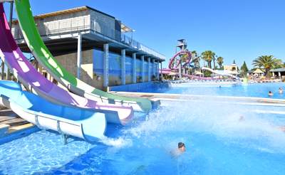 piscines toboggans camping