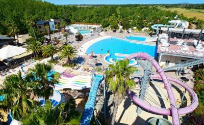 piscines toboggans camping herault 