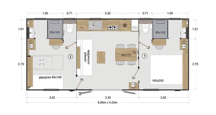 Map of the rental